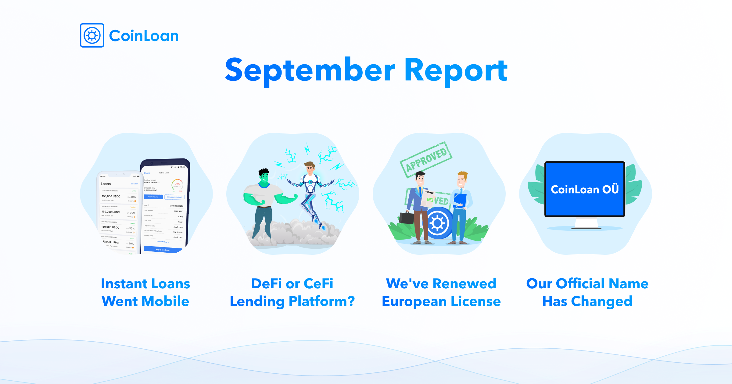 CoinLoan’s September Update 2020